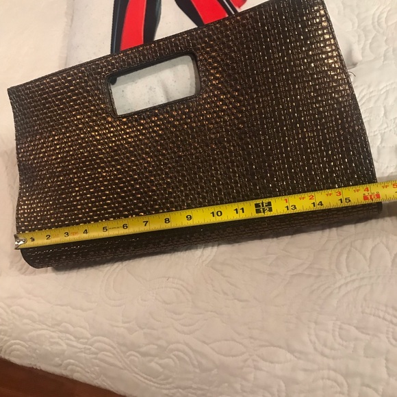 Large Brown Clutch - Picture 3 of 4